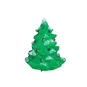 Christmas Tree Battery Operated Lighted Plastic 7 Inch Holiday Decor